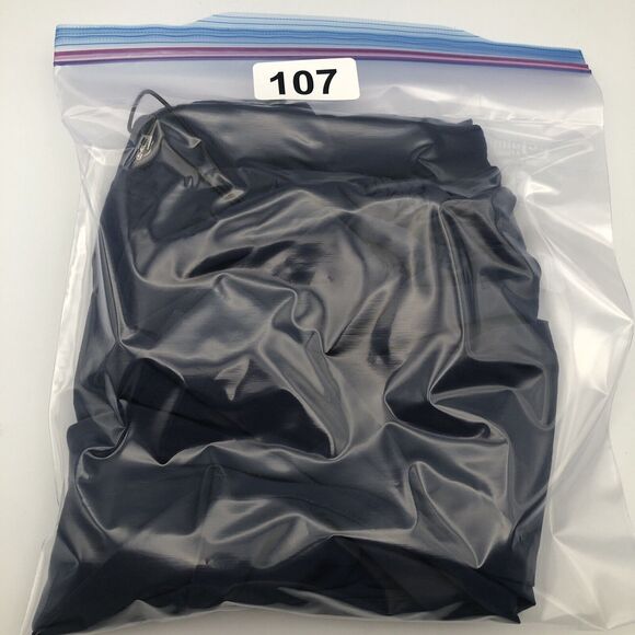 Eddie Bauer Womens Active Capri Pants Size 10 Cargo Pocket Scrunch Pulls Blue - Picture 15 of 15